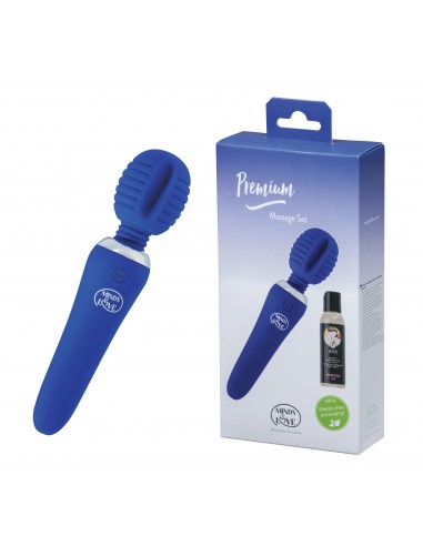 Masażer Minds Of Love Premium Massage Set Purple - Wibratory Magic Wand - 2