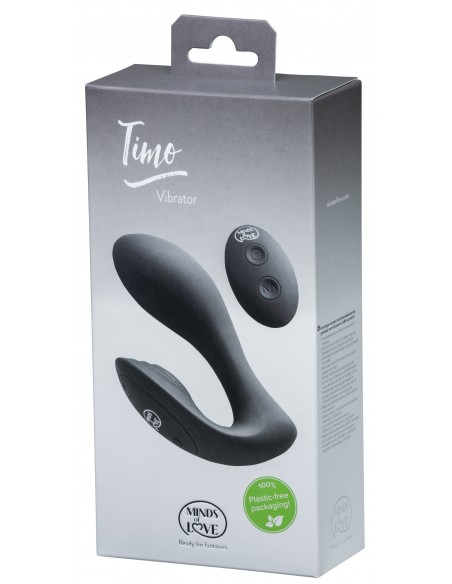 Stymulator punktu G MINDS of LOVE Timo black - Stymulatory i wibratory dla par - 2