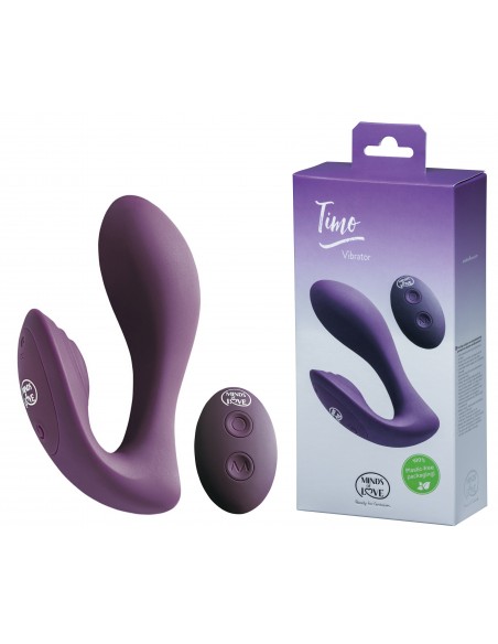 Stymulator punktu G MINDS of LOVE Timo purple - Stymulatory i wibratory dla par - 3