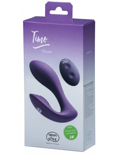 Stymulator punktu G MINDS of LOVE Timo purple - Stymulatory i wibratory dla par - 2