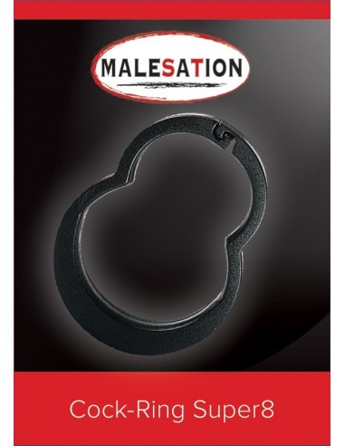 Pierścień erekcyjny Malesation Cock-Ring Super8 - Pierścienie erekcyjne niewibrujące - 3