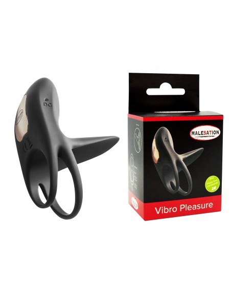 Pierścień na Penisa z wibracją  Pleasure - Pierścienie erekcyjne wibrujące - 1