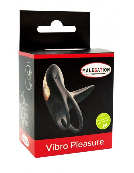 Pierścień na Penisa z wibracją  Pleasure - Pierścienie erekcyjne wibrujące - 6