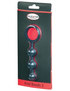 Kulki analne Malesation Anal Beads 3 - Kulki analne, koraliki analne - 1 2