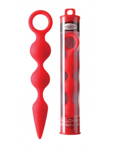 Kulki analne Malesation Ballchain Small Red - Kulki analne, koraliki analne - 1