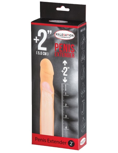 Nakładka Na Penisa Penis Extender +5 Cm - Przedłużki i nakładki na penisa - 1