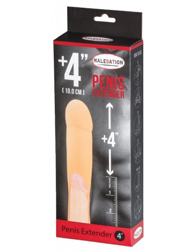 Nakładka Na Penisa Penis Extender +10 Cm - Przedłużki i nakładki na penisa - 3