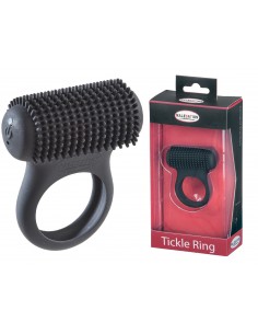 Pierścień na Penisa z wibracją  Tickle - Pierścienie erekcyjne wibrujące - 1