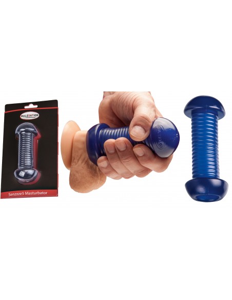 Masturbator Malesation Senzzze5 Dark Blue - Masturbatory i Sztuczne pochwy - 2