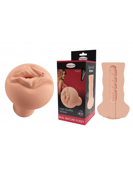 Malesation Masturbator Real Mature Pussy Fleshlight - Masturbatory i Sztuczne pochwy - 1