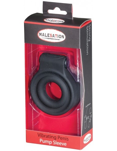 Pierścień na Penisa z wibracją  Penis Sleeve - Pierścienie erekcyjne wibrujące - 1