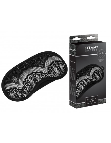 Maska - Opaska Na Oczy Steamy Shades Eyelash Lace Eyemask - Opaski i maski na oczy - 1