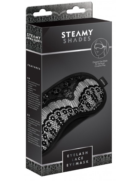 Maska - Opaska Na Oczy Steamy Shades Eyelash Lace Eyemask - Opaski i maski na oczy - 3