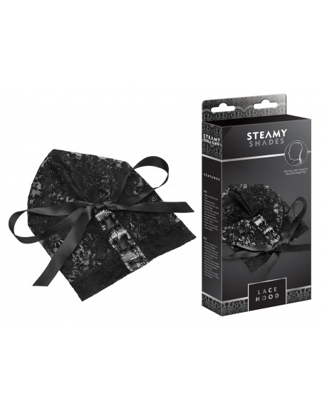Uprząż BDSM Steamy Shades Lace Hood - Uprzęże BDSM - 1