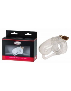 Klatka Na Penisa Malesation Penis Cage Silicone Small Clear - Klatki na penisa - 1