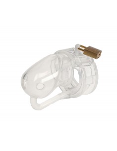Klatka Na Penisa Malesation Penis Cage Silicone Small Clear - Klatki na penisa - 1 2