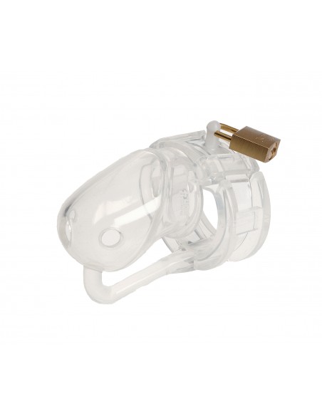 Klatka Na Penisa Malesation Penis Cage Silicone Small Clear - Klatki na penisa - 2