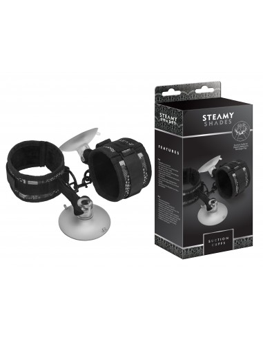 Uprząż BDSM Steamy Shades Suction Cuffs - Uprzęże BDSM - 1