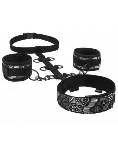 Uprząż BDSM Steamy Shades Neck / Wriststraints - Uprzęże BDSM - 1 2