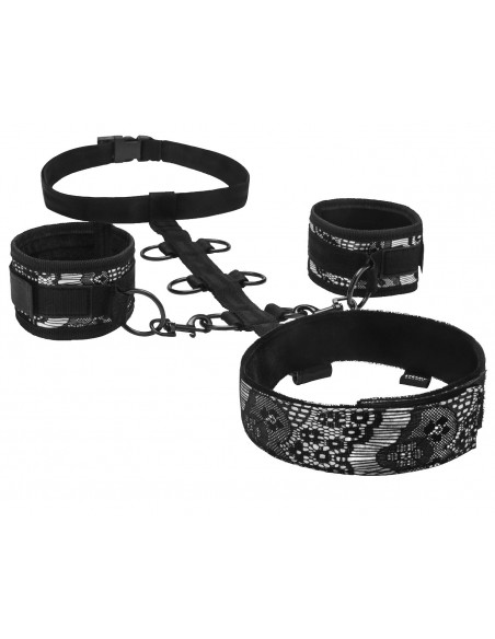 Uprząż BDSM Steamy Shades Neck / Wriststraints - Uprzęże BDSM - 2