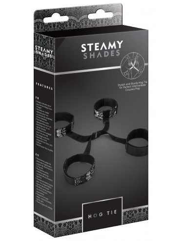 Uprząż BDSM Steamy Shades Hog Tie - Uprzęże BDSM - 3
