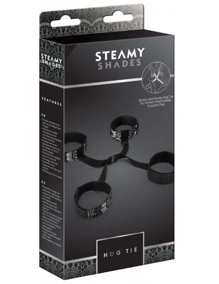 Uprząż BDSM Steamy Shades Hog Tie - Uprzęże BDSM - 3