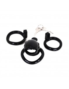 Klatka Na Penisa Malesation Chastity Cage Black - Klatki na penisa - 1 2
