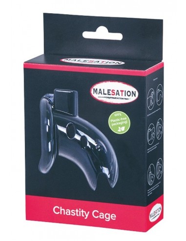 Klatka Na Penisa Malesation Chastity Cage Black - Klatki na penisa - 8