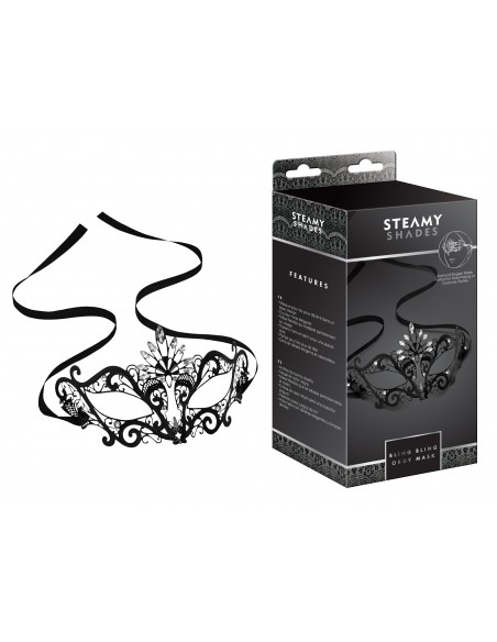 Maska - Opaska Na Oczy Steamy Shades Bling Bling Orgi Mask - Opaski i maski na oczy - 1