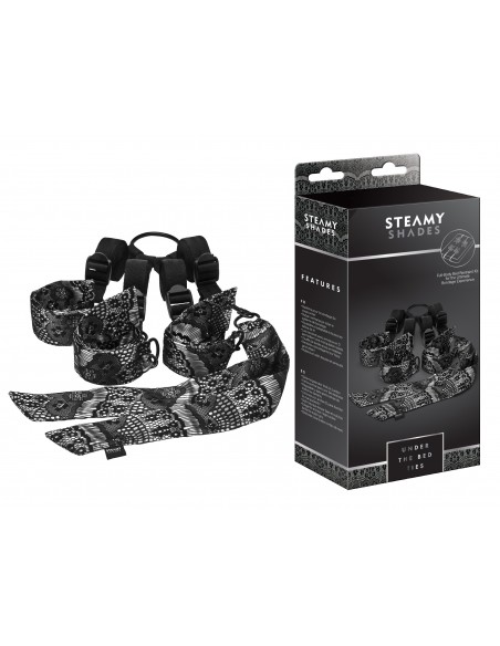 Uprząż BDSM Steamy Shades Under The Bed Ties - Uprzęże BDSM - 1