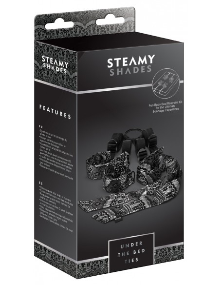 Uprząż BDSM Steamy Shades Under The Bed Ties - Uprzęże BDSM - 3