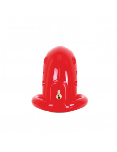 Klatka Na Penisa Malesation Chastity Cage Red - Klatki na penisa - 5