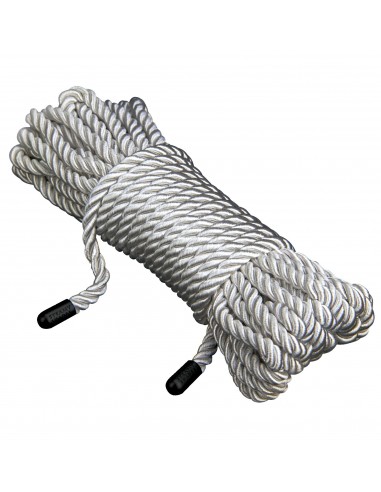 Lina BDSM Steamy Shades Silver Rope - Liny, sznury BDSM - 2