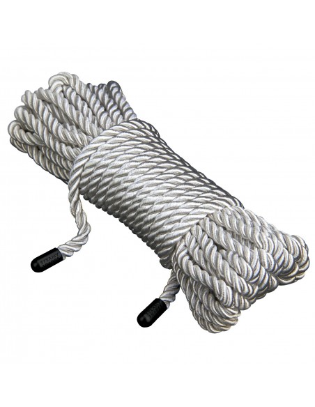 Lina BDSM Steamy Shades Silver Rope - Liny, sznury BDSM - 2