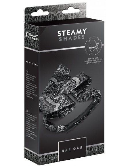 Knebel Steamy Shades Bar Gag - Kneble do ust - 3