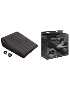 Poduszka do seksu STEAMY SHADES Deluxe Inflatable Wedge / Restraint Cuffs - Pozostałe gadżety BDSM - 1