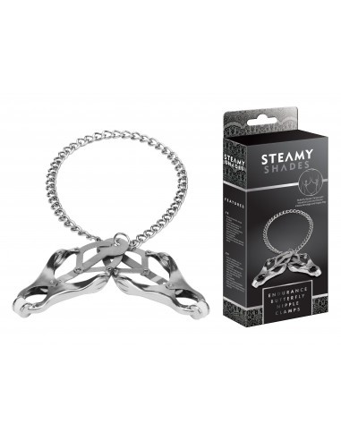Klamry na sutki Steamy Shades Endurance Butterfly Nipple Clamps - Klamry i klipsy na sutki - 1