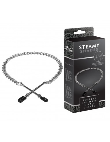 Klamry na sutki Steamy Shades Tweezer Intimate Nipple Clamps - Klamry i klipsy na sutki - 1