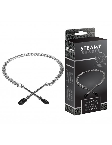 Klamry na sutki Steamy Shades Tweezer Intimate Nipple Clamps - Klamry i klipsy na sutki - 1