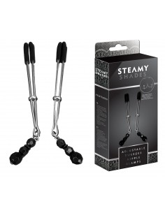 Klamry na sutki Steamy Shades Adjustable Tweezer Nipple Clamps - Klamry i klipsy na sutki - 1
