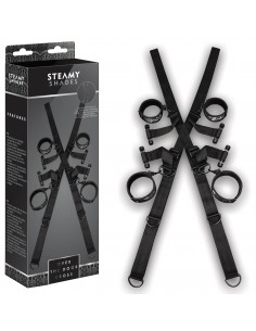 Uprząż BDSM Steamy Shades Over The Door Cross - Uprzęże BDSM - 1