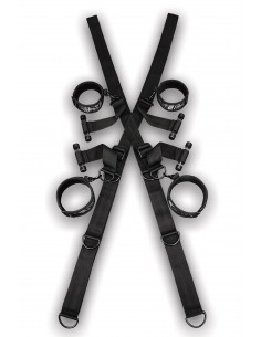 Uprząż BDSM Steamy Shades Over The Door Cross - Uprzęże BDSM - 1 2