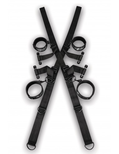 Uprząż BDSM Steamy Shades Over The Door Cross - Uprzęże BDSM - 2