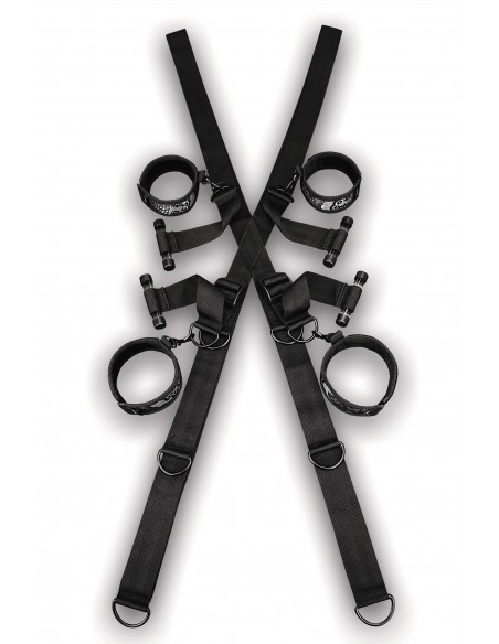 Uprząż BDSM Steamy Shades Over The Door Cross - Uprzęże BDSM - 2