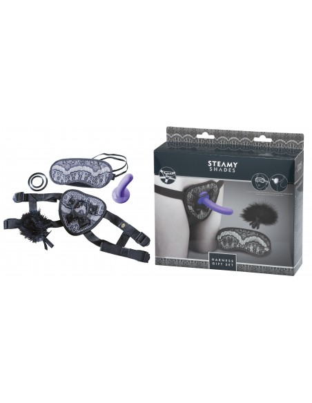Zestaw BDSM STEAMY SHADES Harness Gift Set - Zestawy BDSM - 1