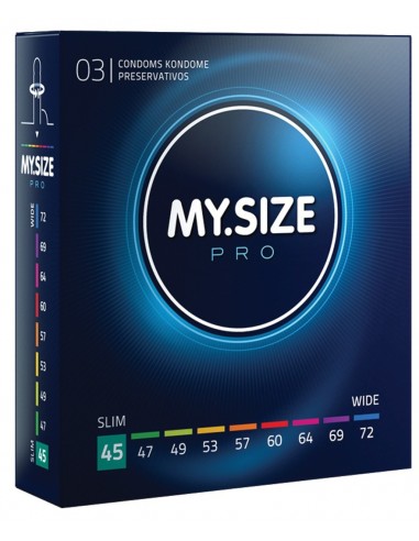 Prezerwatywy My.Size Pro 45 3 szt. - Prezerwatywy klasyczne - 1