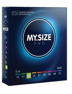 Prezerwatywy My.Size Pro 49 3 szt. - Prezerwatywy klasyczne - 1