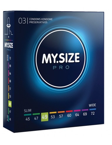 Prezerwatywy My.Size Pro 49 3 szt. - Prezerwatywy klasyczne - 1
