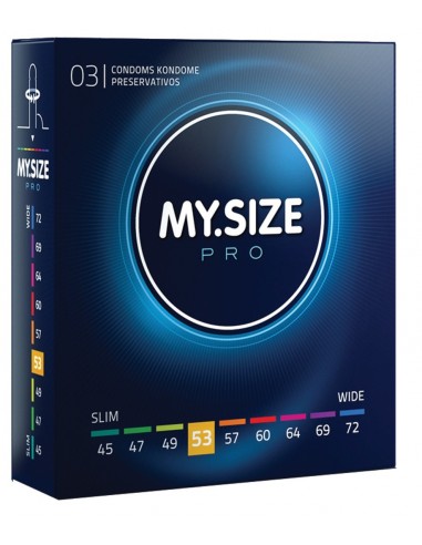 Prezerwatywy My.Size Pro 53 3 szt. - Prezerwatywy klasyczne - 1