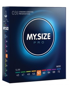Prezerwatywy My.Size Pro 57 3 szt. - Prezerwatywy klasyczne - 1